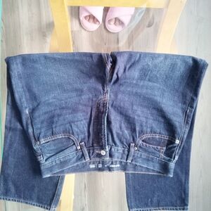 Old Navy Dark Blue Women's Straight Leg Jeans